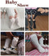 Velvet Bows on Socks Socks Little Palace Store